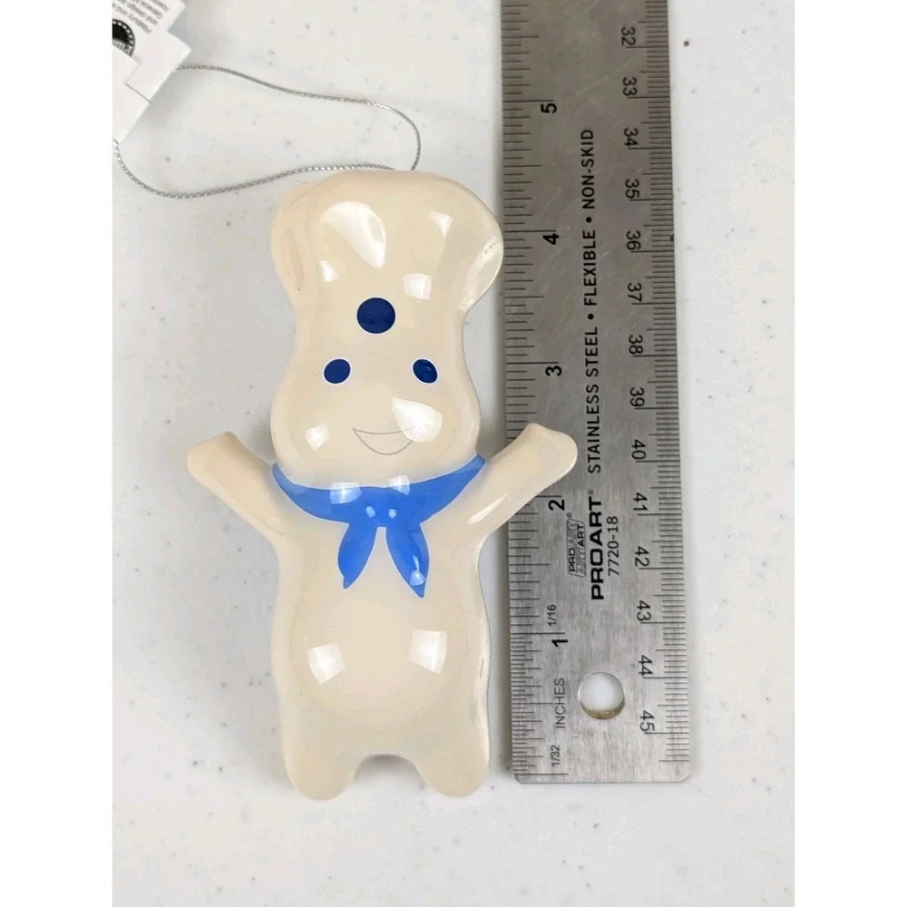 2025 Pillsbury Doughboy Mascot Chef Hanging Christmas Tree Ornament New w Tag
